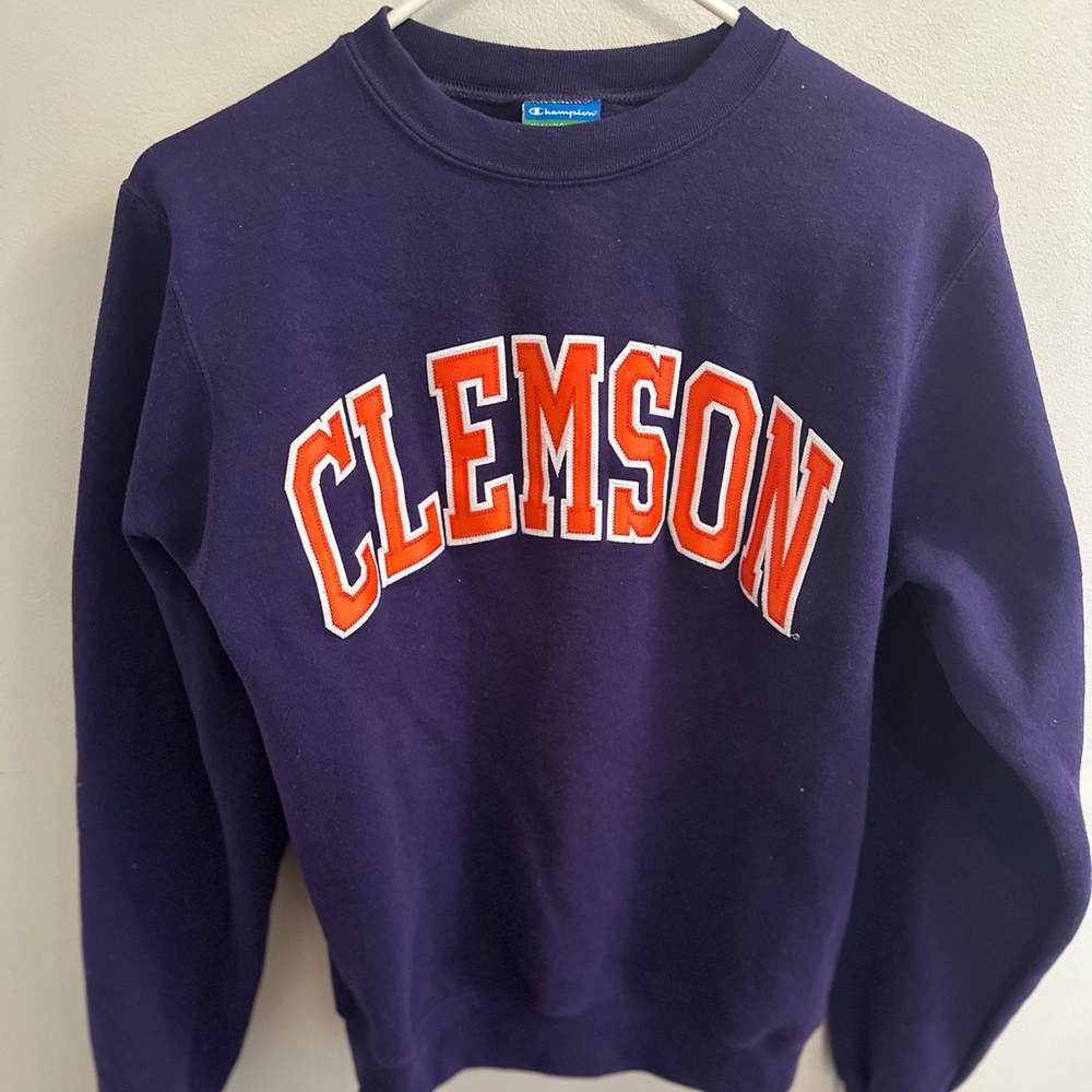 Vintage Clemson Crewneck Sweatshirt